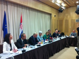 Möte med Kroatiens premiärminister Kosor Möte med Kroatiens premiärminister Kosor